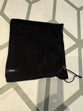 Kids Black Fleece Neck Warmer